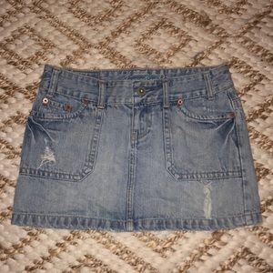 Denim skirt